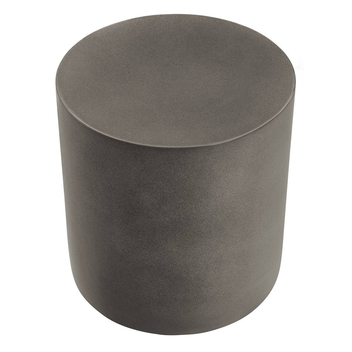 Brion Gray Indoor - Outdoor Patio Concrete Stool - Ornate Home