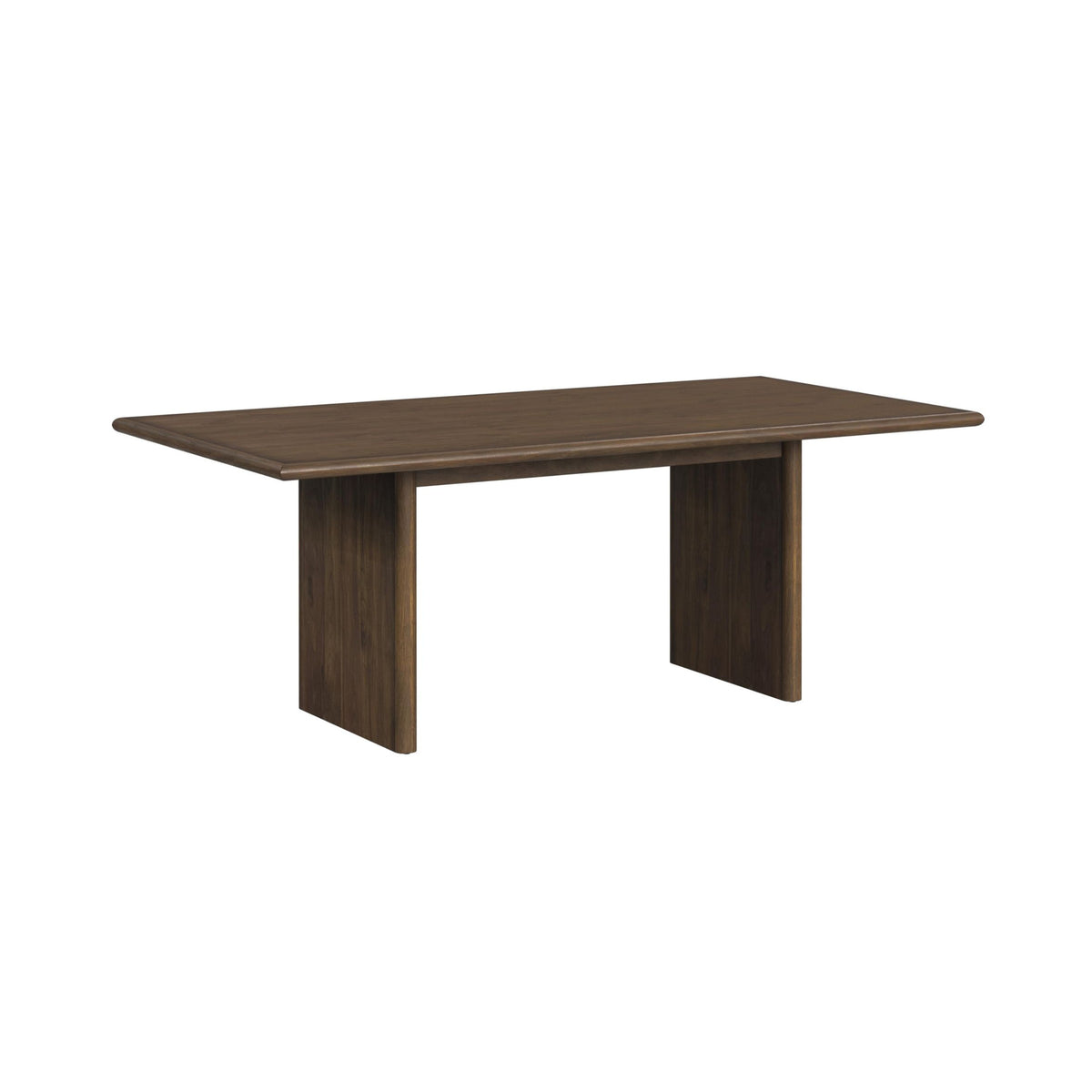 Brisbane Brown 5-Piece Standard Height Dining Set with Table & Four PU Chairs - Ornate Home