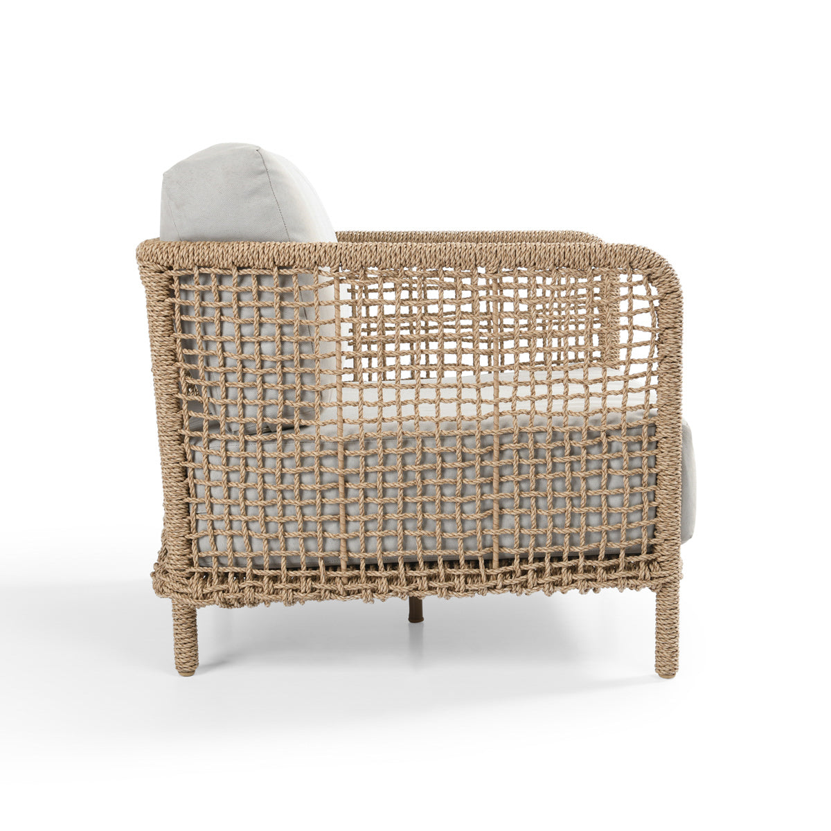 Brisbane Natural Outdoor Accent Chair - Ornate Home