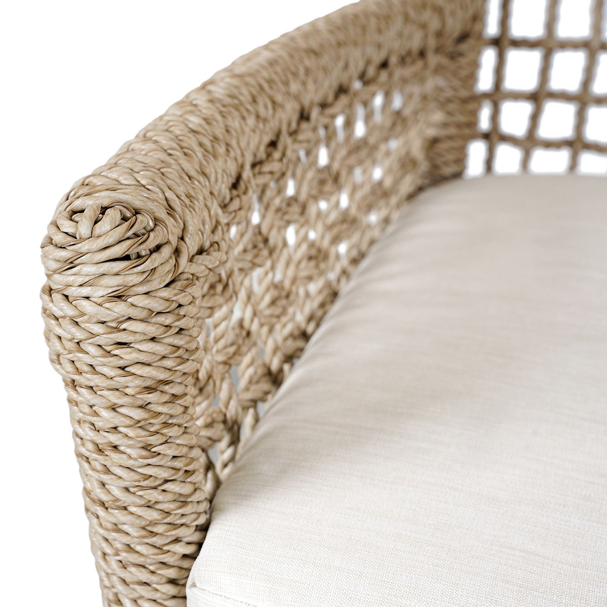 Brisbane Natural Outdoor Counter Stool - Ornate Home