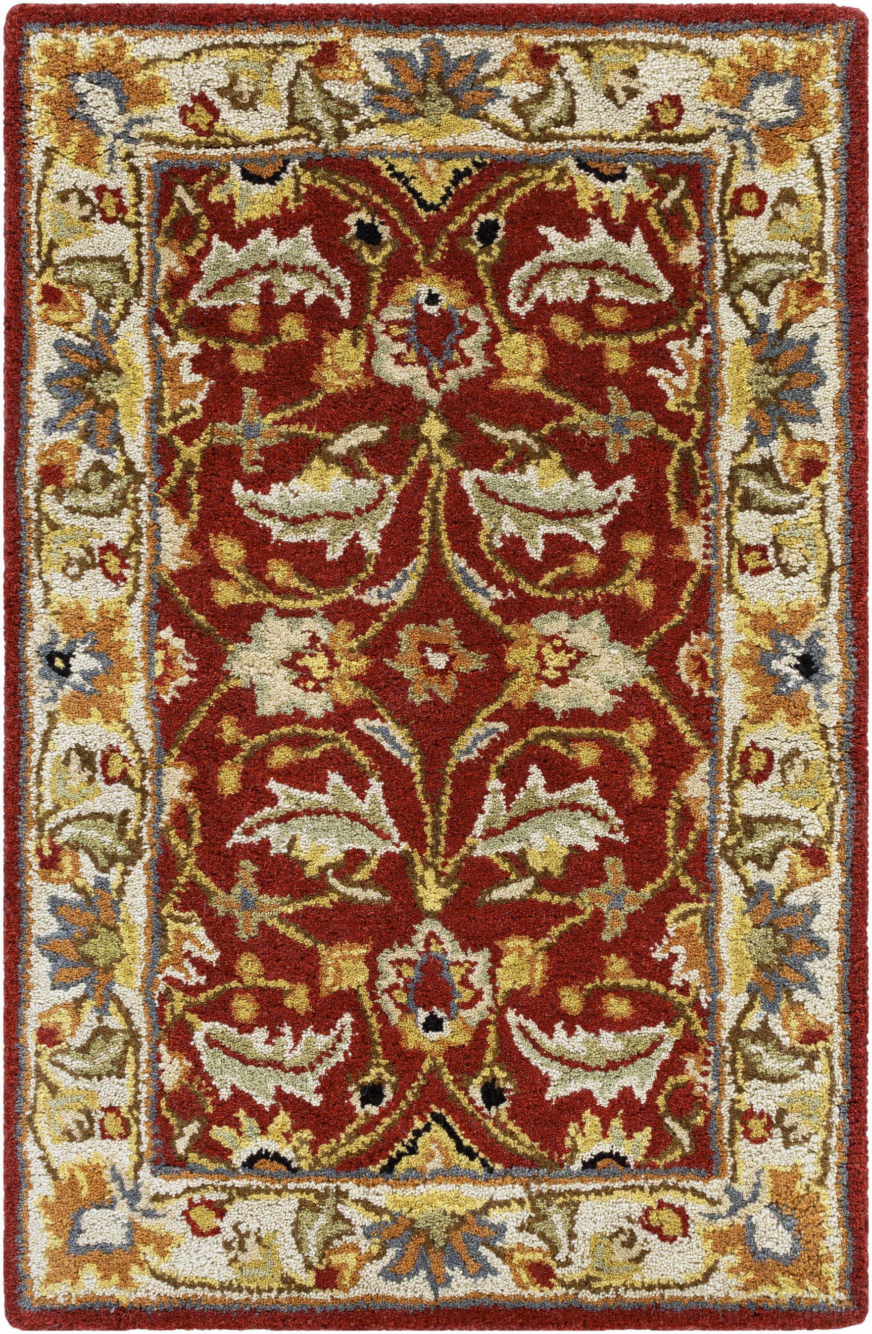 Brisbin Wool Area Rug - Ornate Home