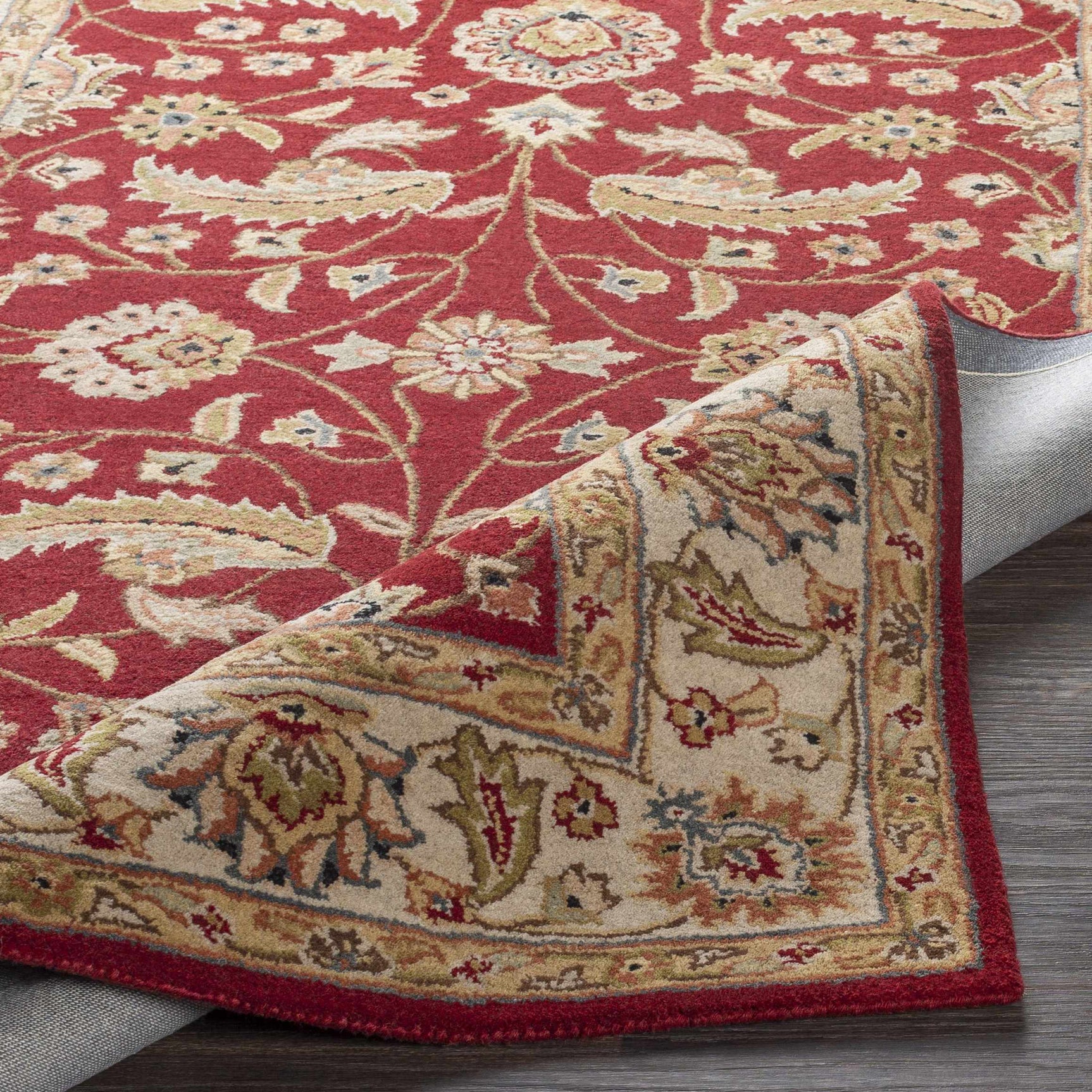 Brisbin Wool Area Rug - Ornate Home