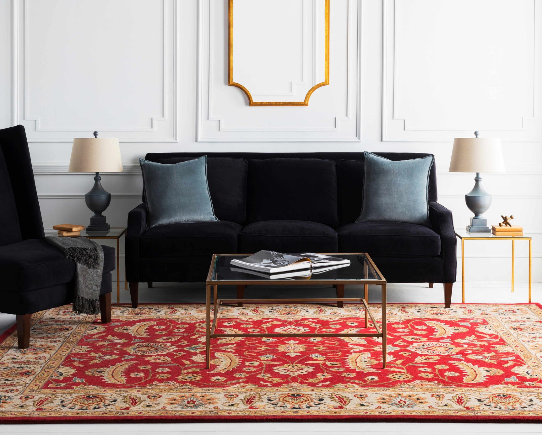 Brisbin Wool Area Rug - Ornate Home