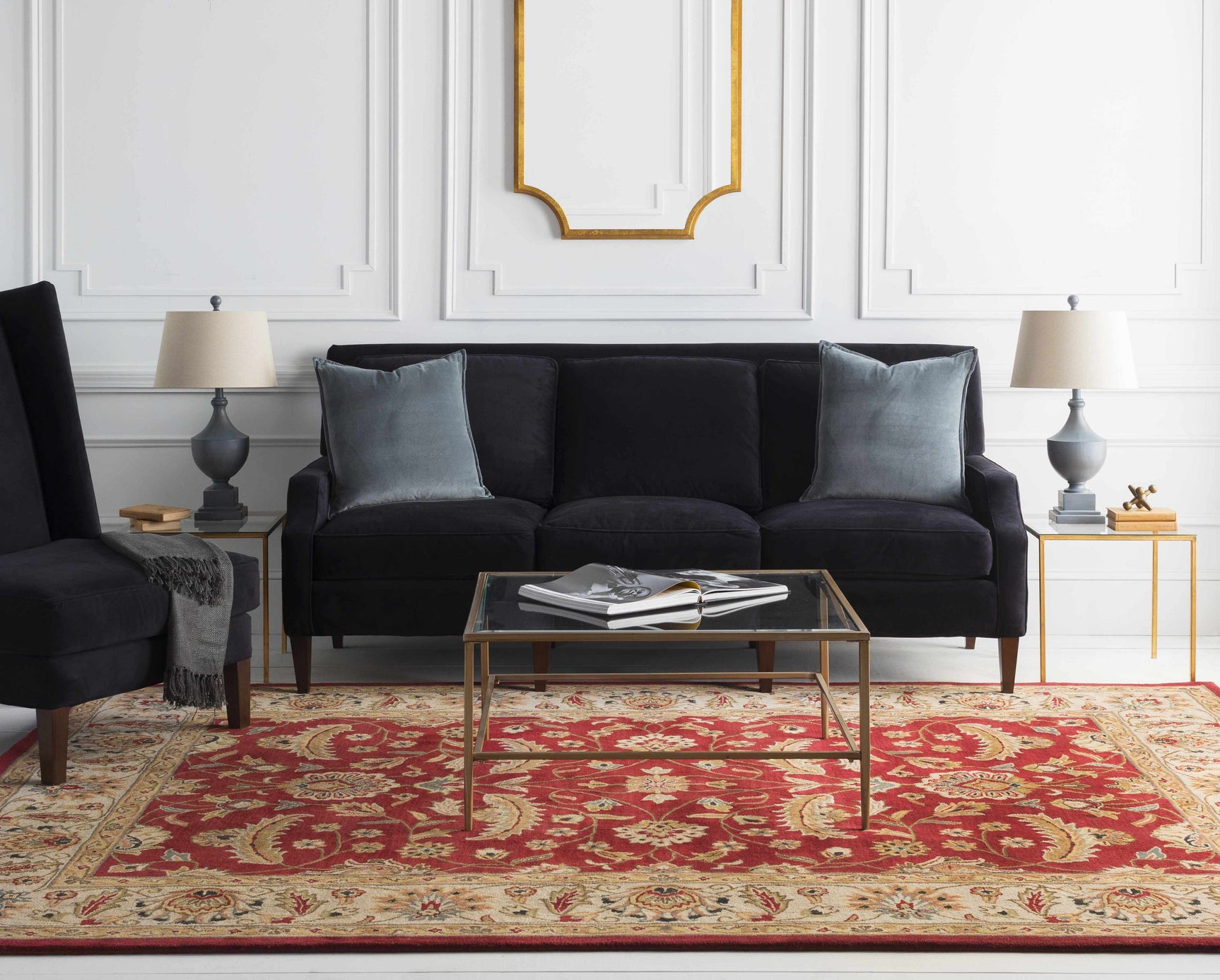 Brisbin Wool Area Rug - Ornate Home