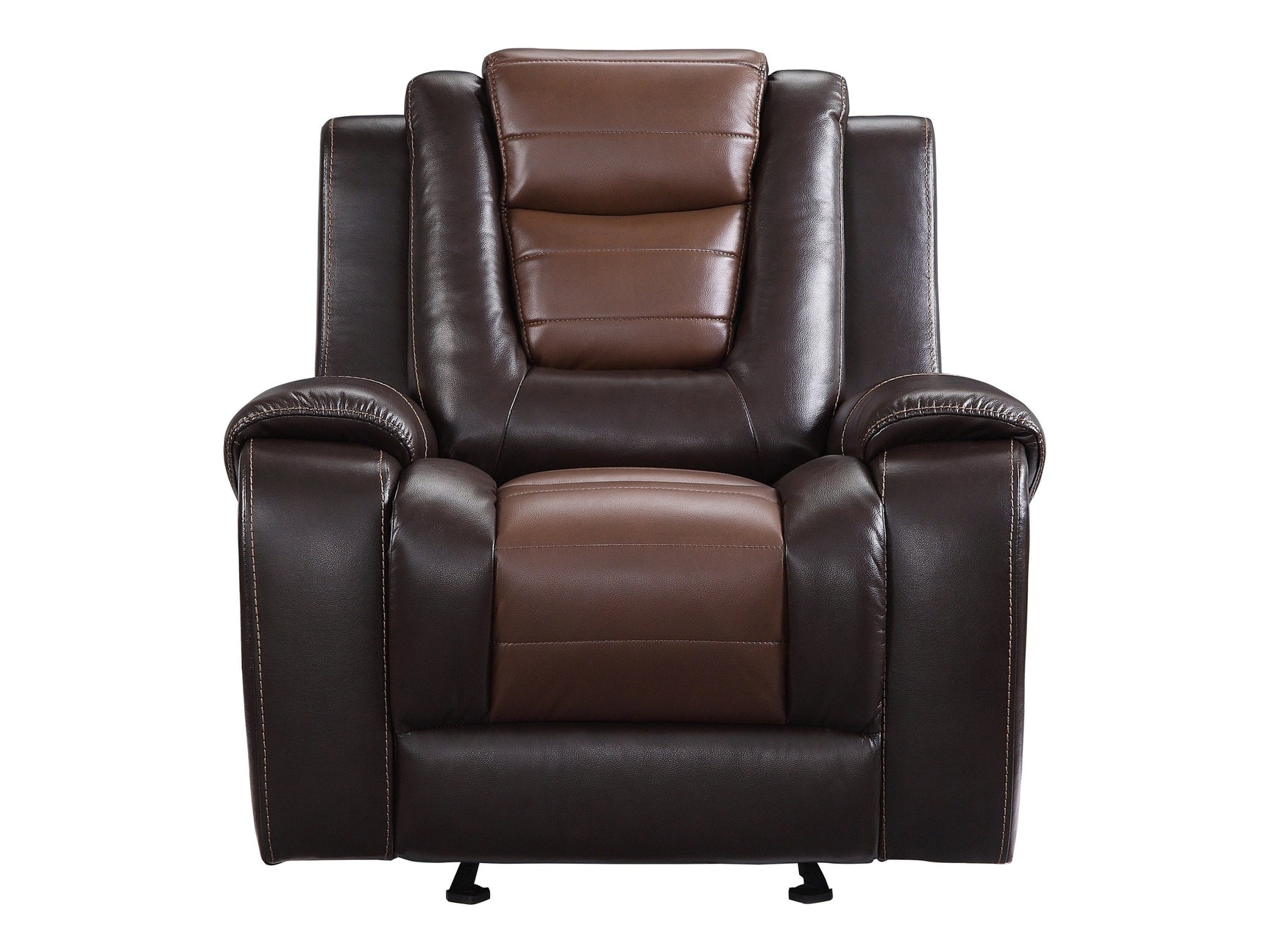 Briscoe Brown Glider Reclining Chair - Ornate Home