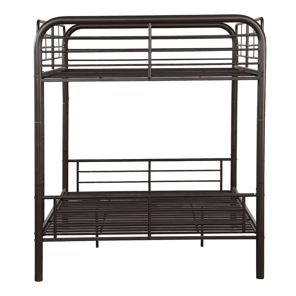 Bristol Dark Brown Bunk Bed (Full/Full) - Ornate Home