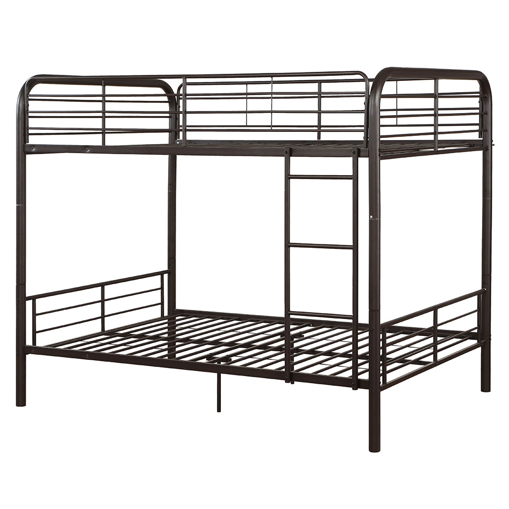 Bristol Dark Brown Bunk Bed (Full/Full) - Ornate Home
