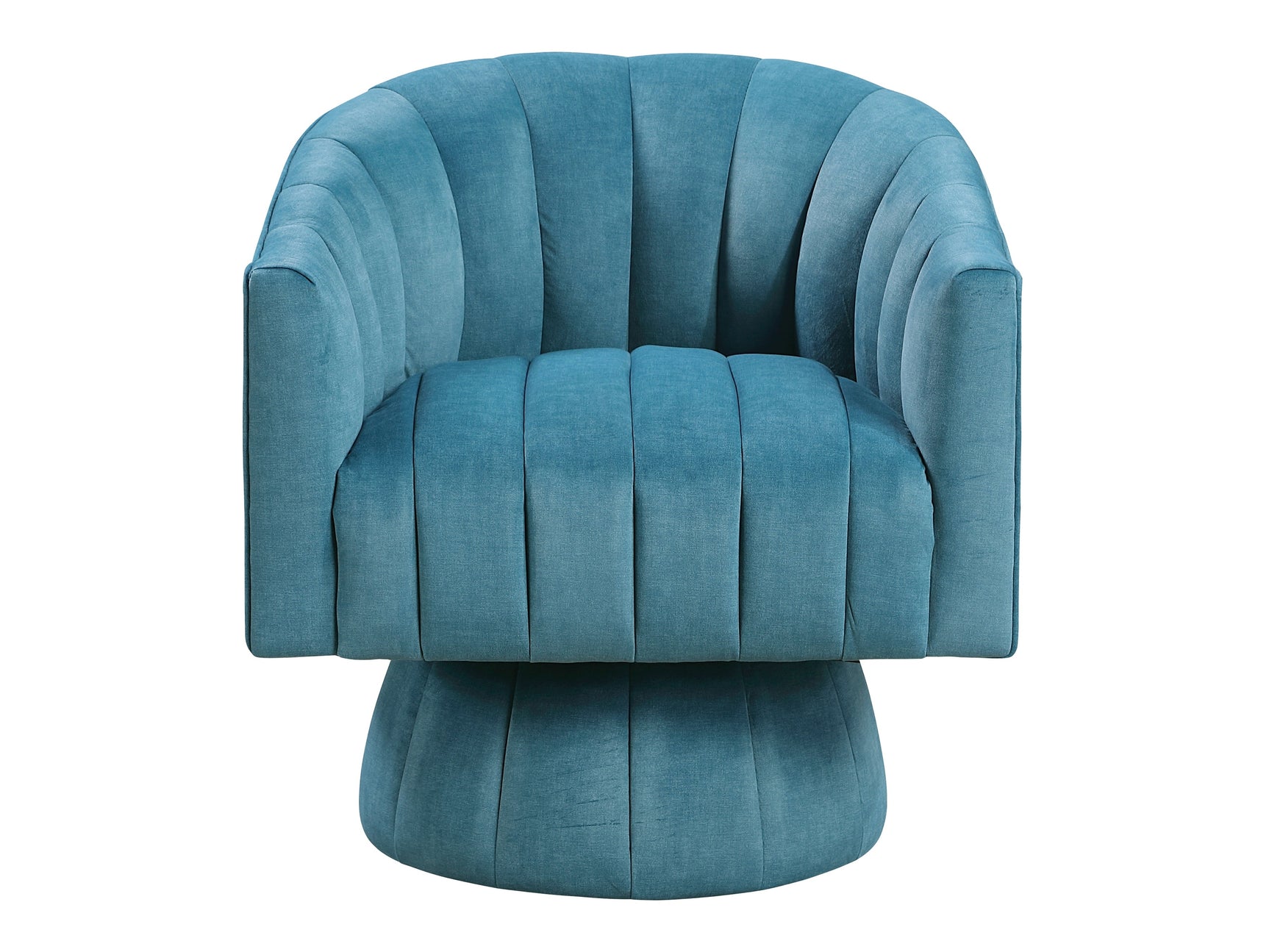 Bristol Dark Teal Swivel Chair - Ornate Home
