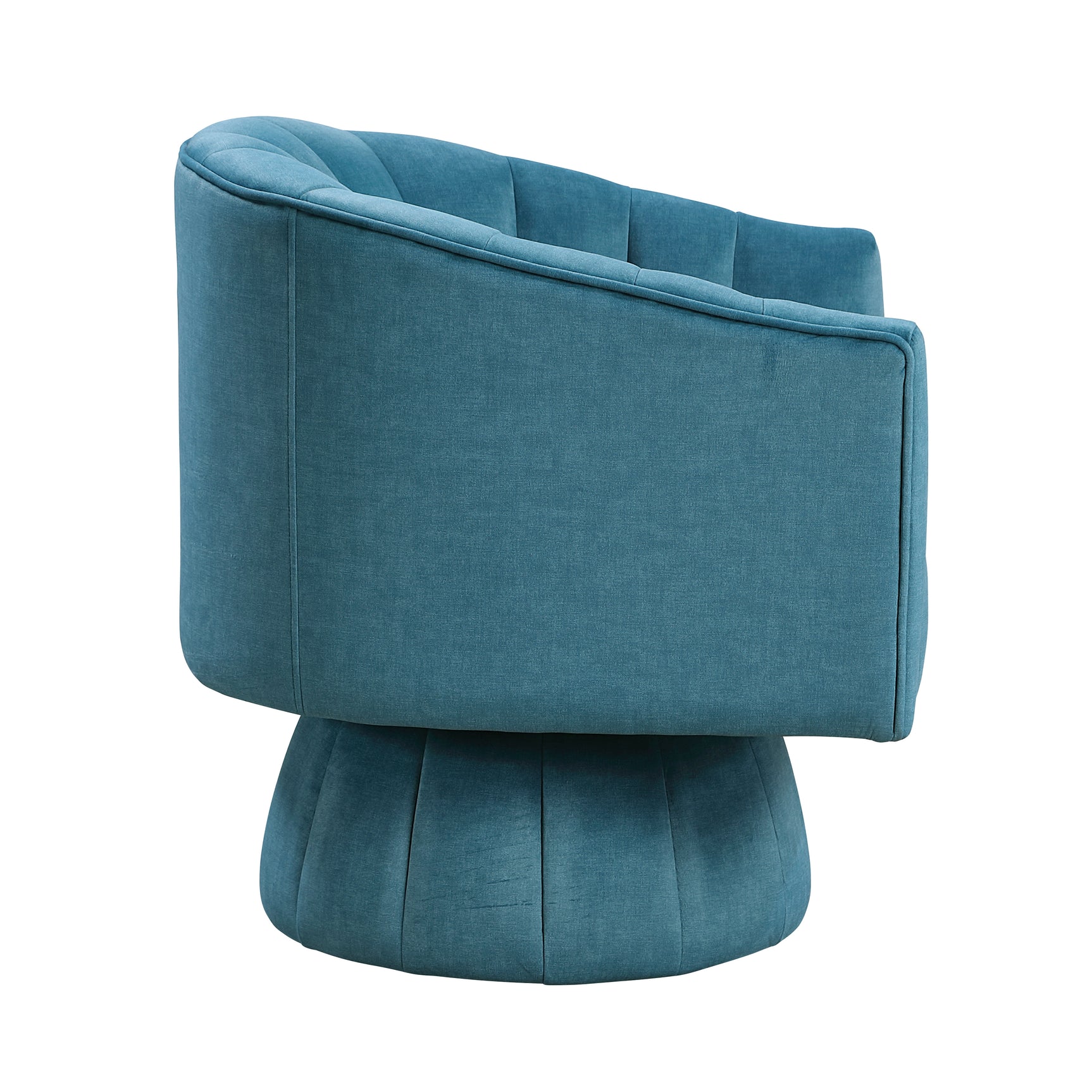 Bristol Dark Teal Swivel Chair - Ornate Home