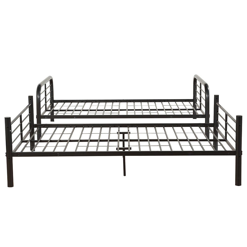 Bristol Gunmetal Bunk Bed (Full/Full) - Ornate Home