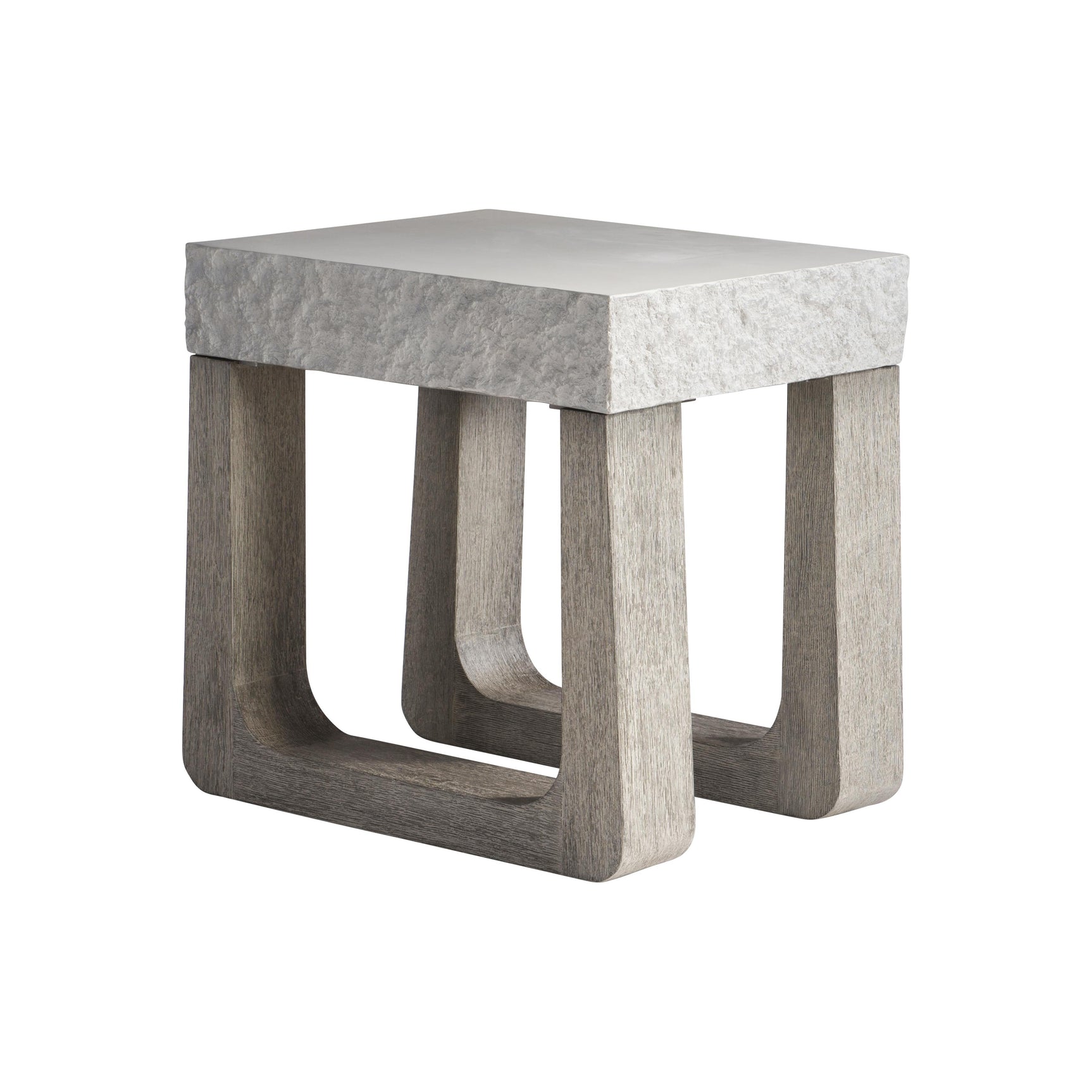 Bristol Weathered Teak Outdoor Side Table