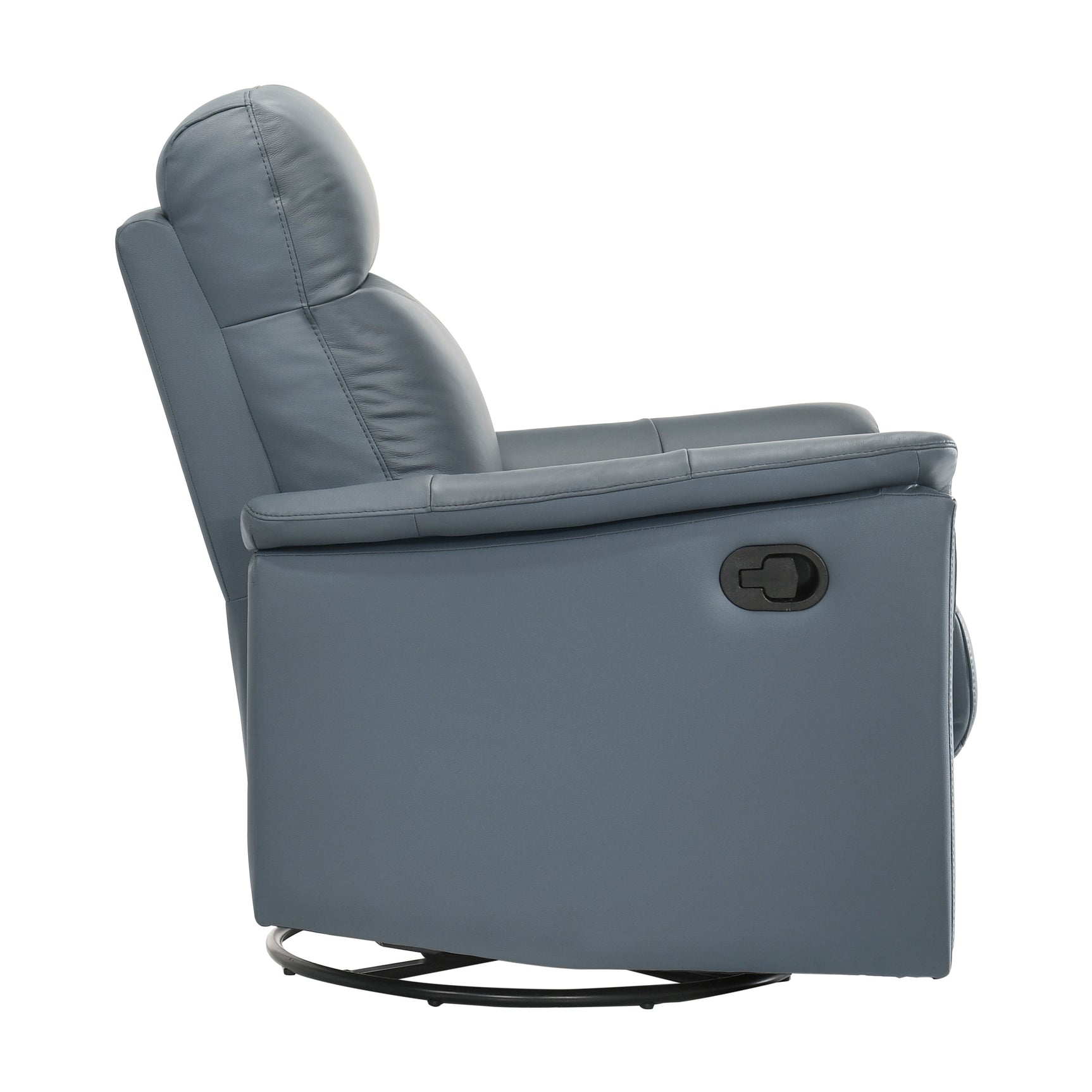 Bristow Gray Swivel Glider Reclining Chair - Ornate Home