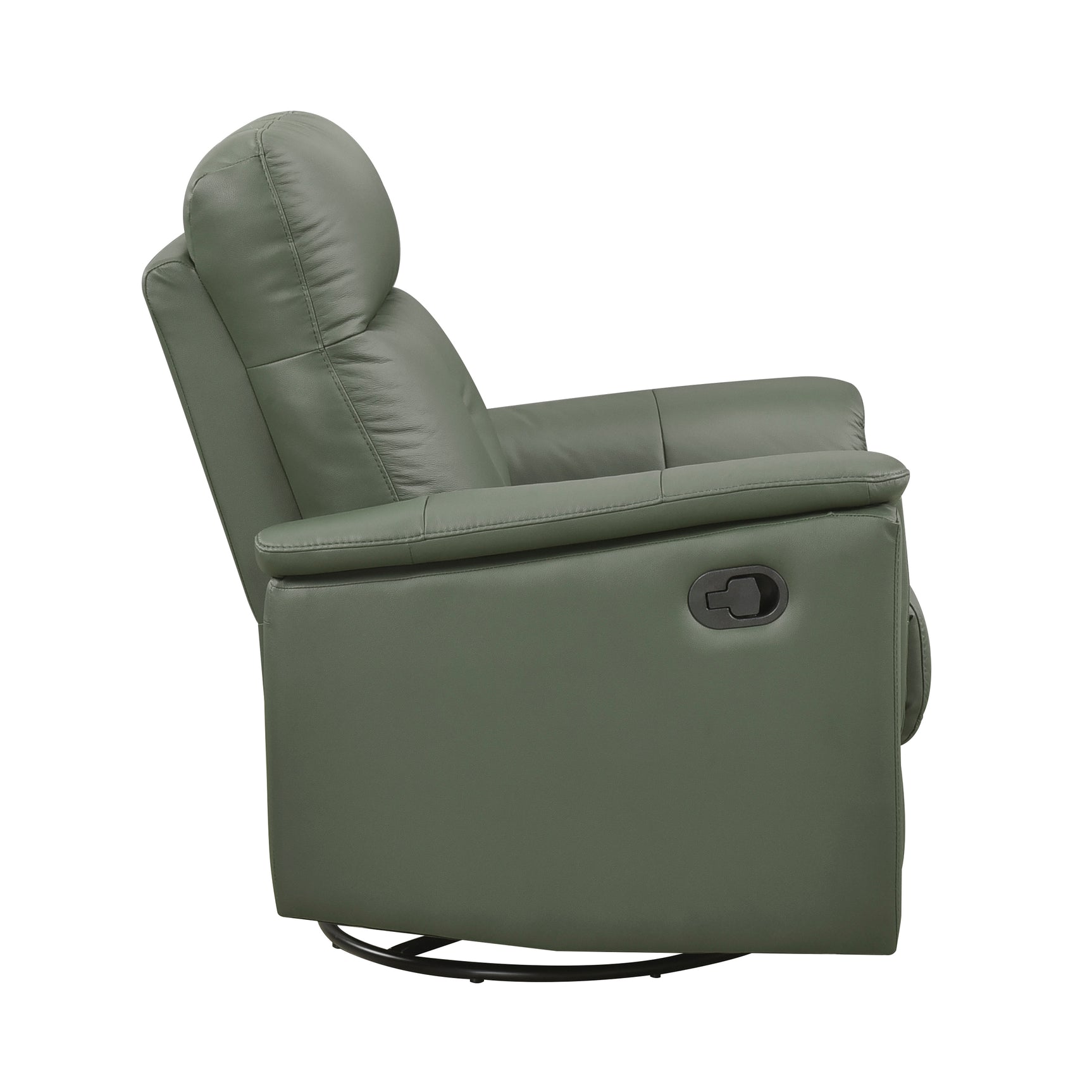 Bristow Green Swivel Glider Reclining Chair - Ornate Home