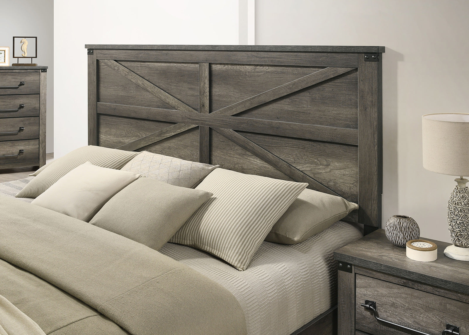 Britonale Gray Queen Bed - Ornate Home