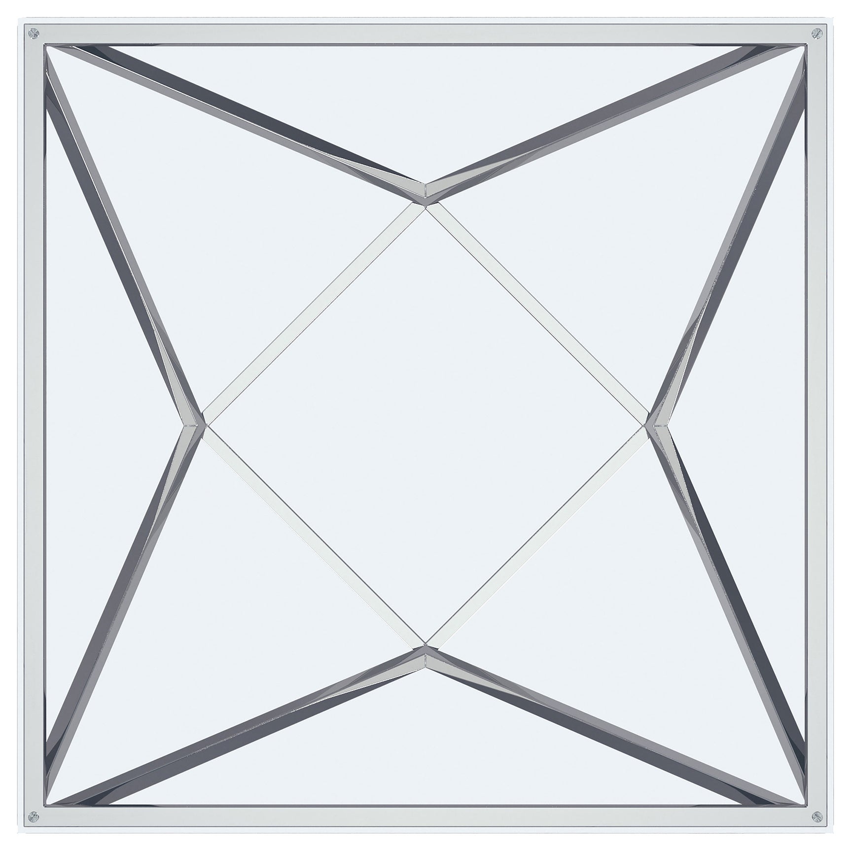 Brittania Nickel End Table - Ornate Home