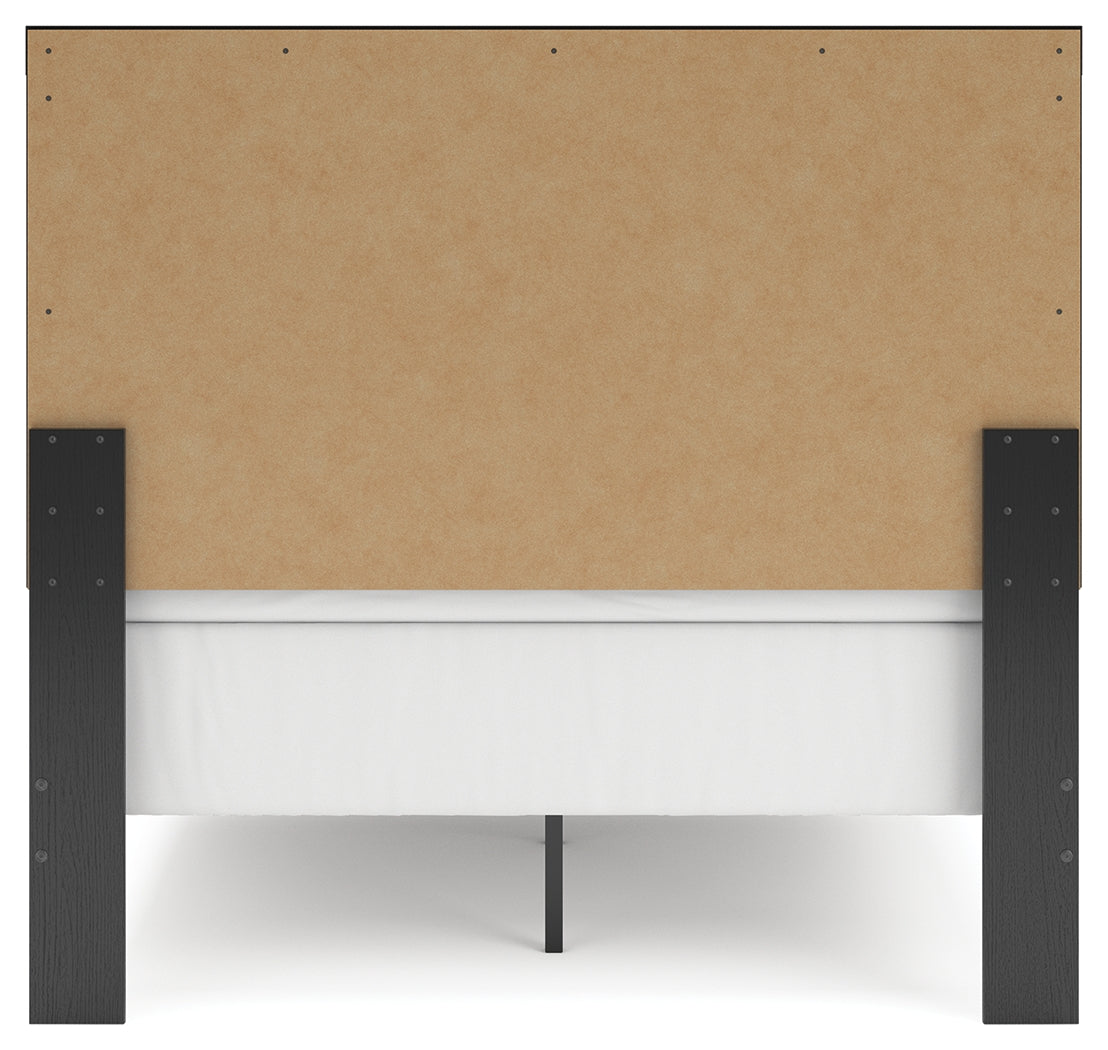 Broachmyn Black/Gray Full Panel Bed, Dresser and Mirror (Online Special Price) - Ornate Home