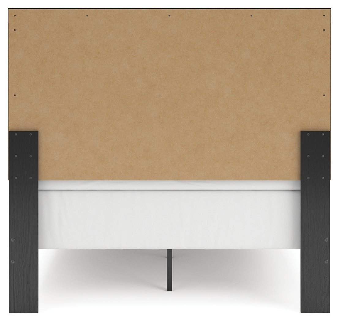Broachmyn Black/Gray Full Panel Bed (Online Special Price) - Ornate Home