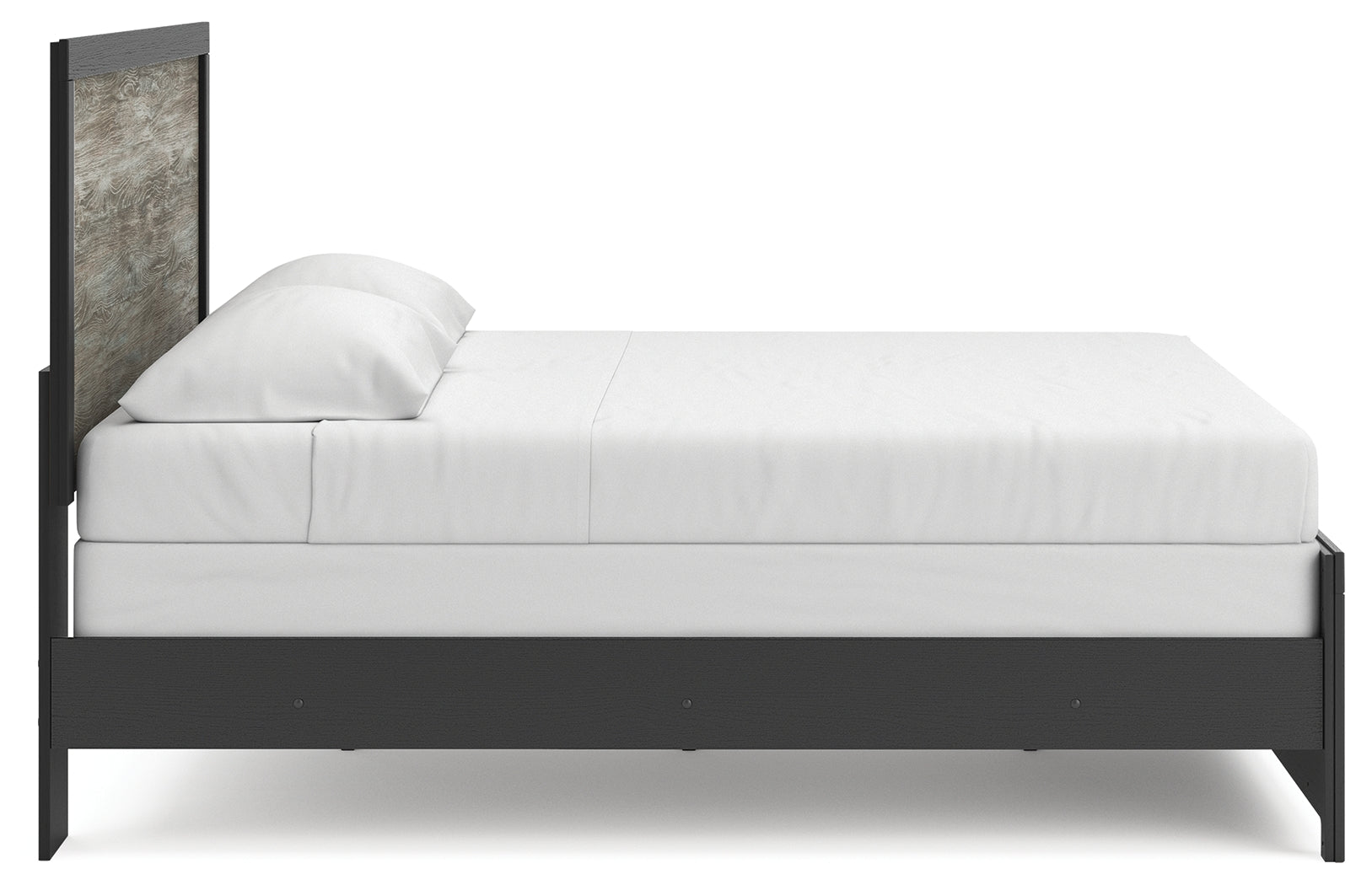 Broachmyn Black/Gray King Panel Bed - Ornate Home