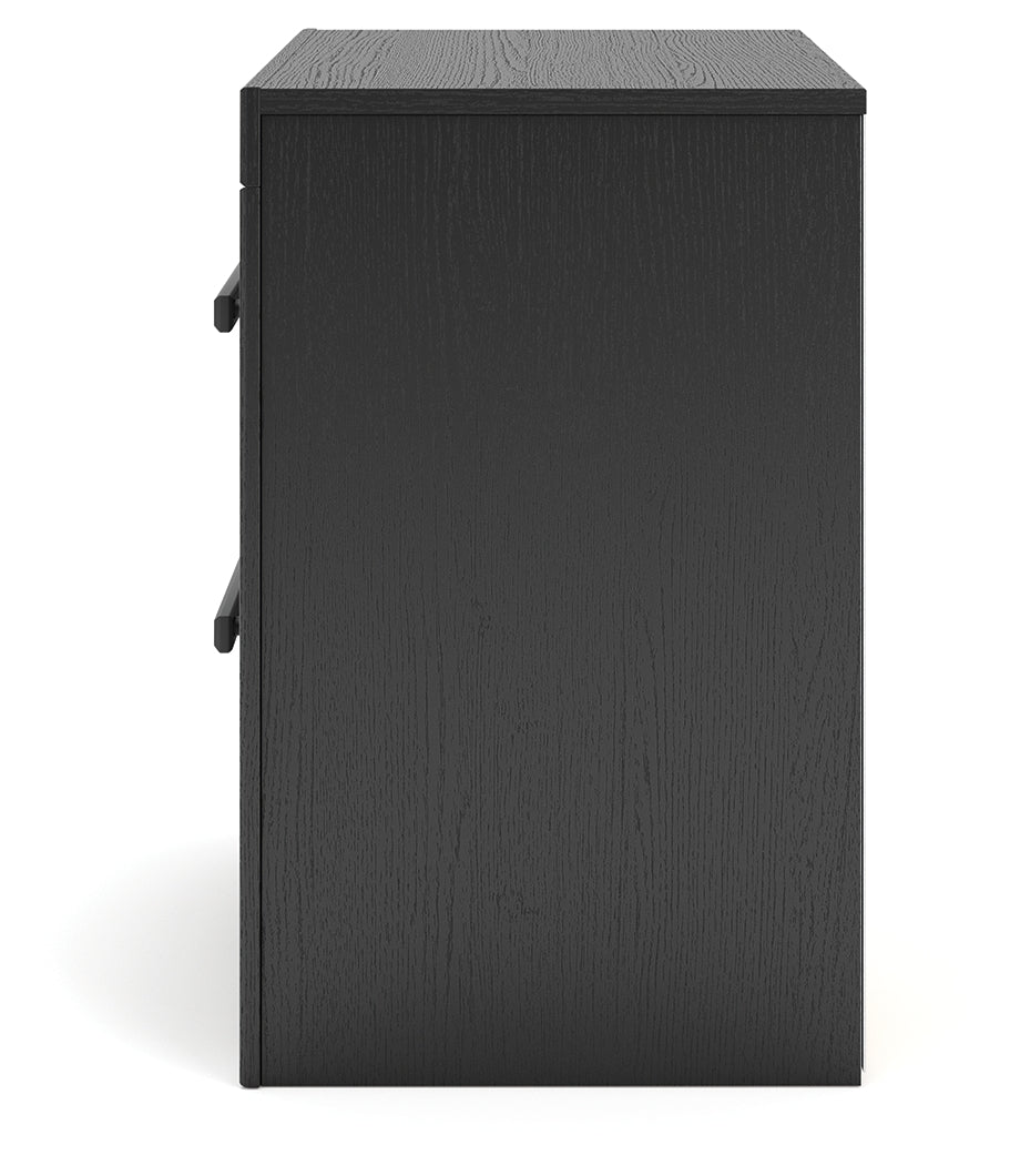 Broachmyn Black/Gray Queen Panel Bed, Dresser and Nightstand (Online Special Price) - Ornate Home