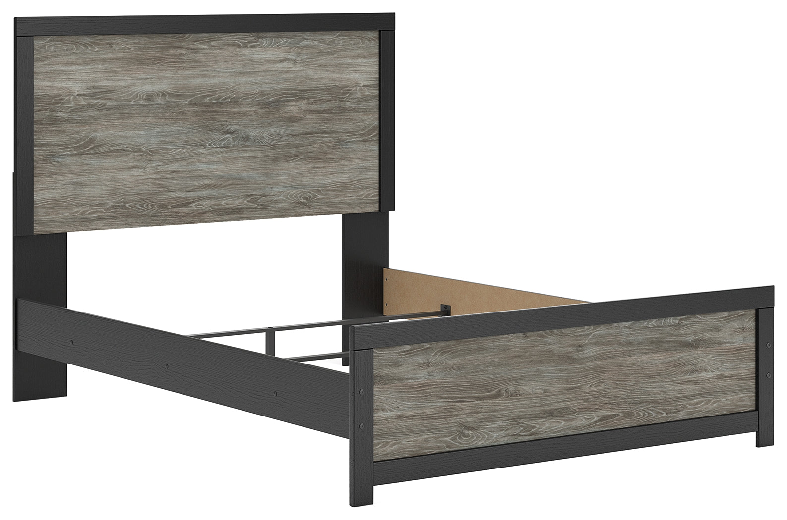 Broachmyn Black/Gray Queen Panel Bed (Online Special Price) - Ornate Home