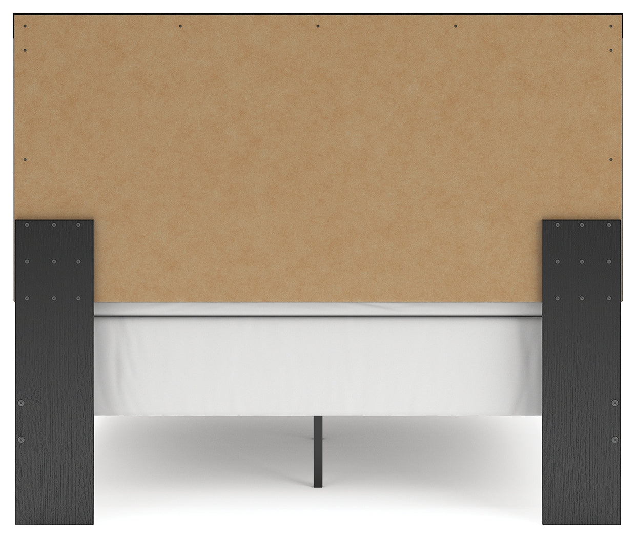 Broachmyn Black/Gray Queen Panel Bed - Ornate Home