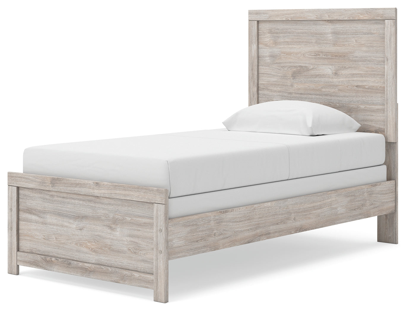 Broachmyn Gray Twin Panel Bed (Online Special Price) - Ornate Home