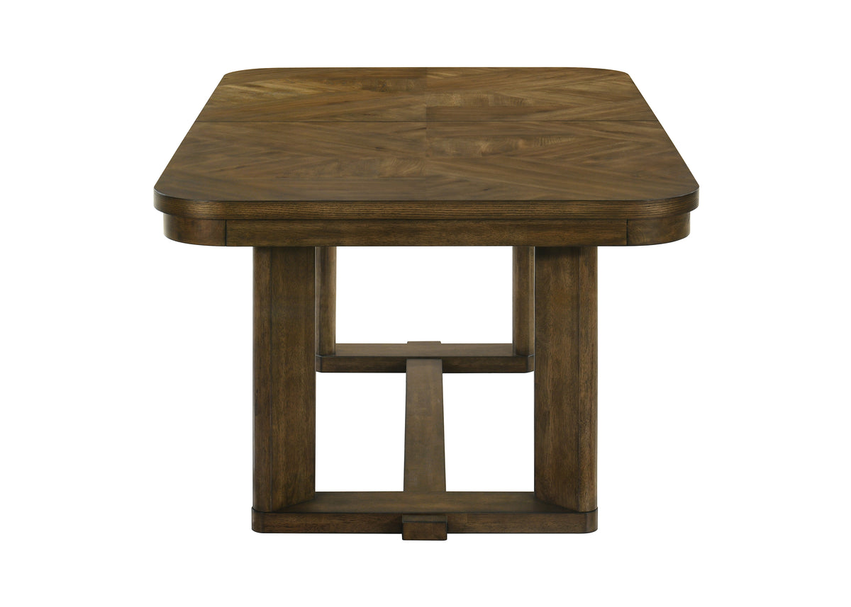 Broadmoor Brown Extendable Dining Table - Ornate Home