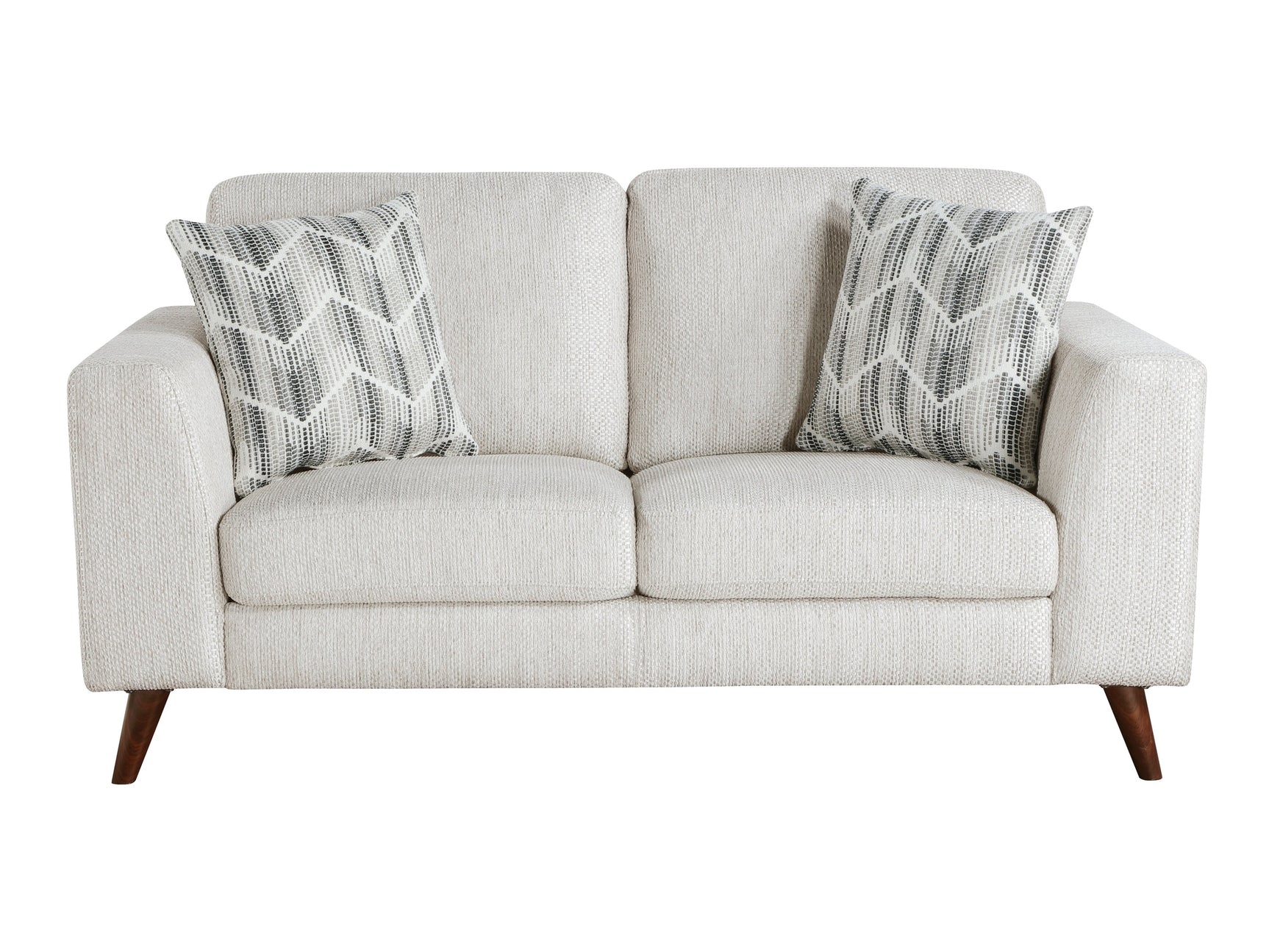 Broadway Silver Cloud Loveseat - Ornate Home