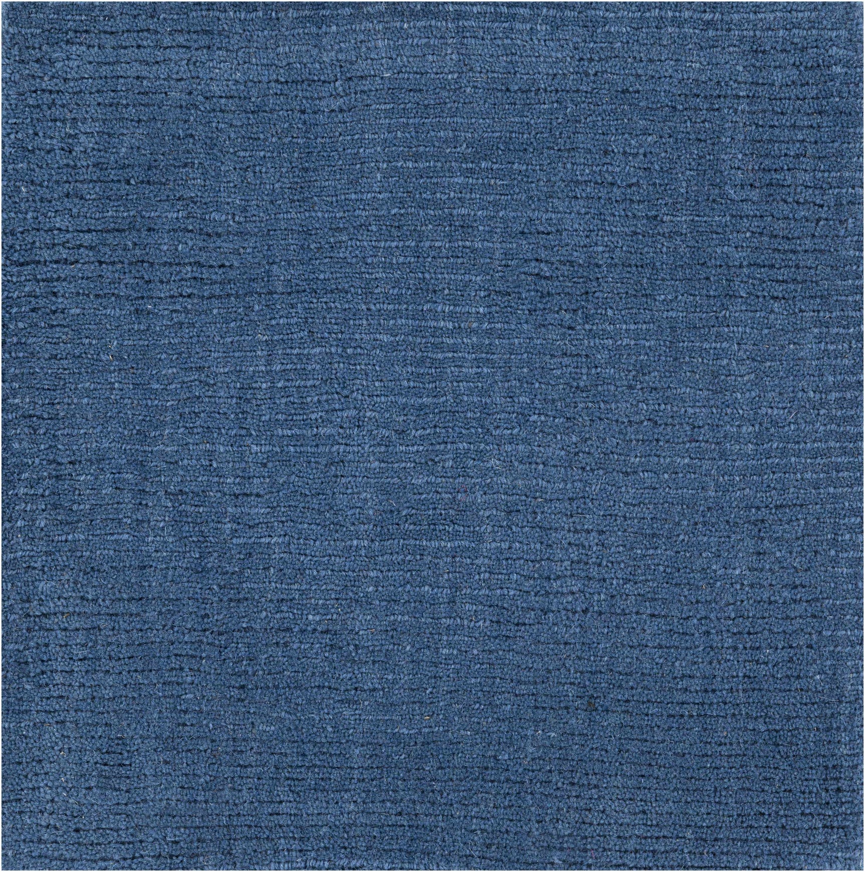 Brockton Solid Blue Wool Rug - Ornate Home