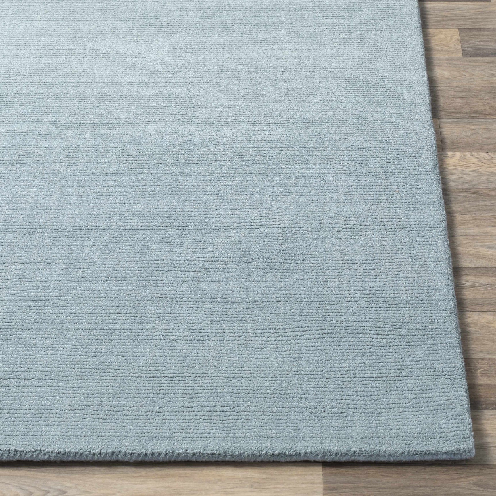Brockton Solid Dusty Sage Wool Rug - Ornate Home