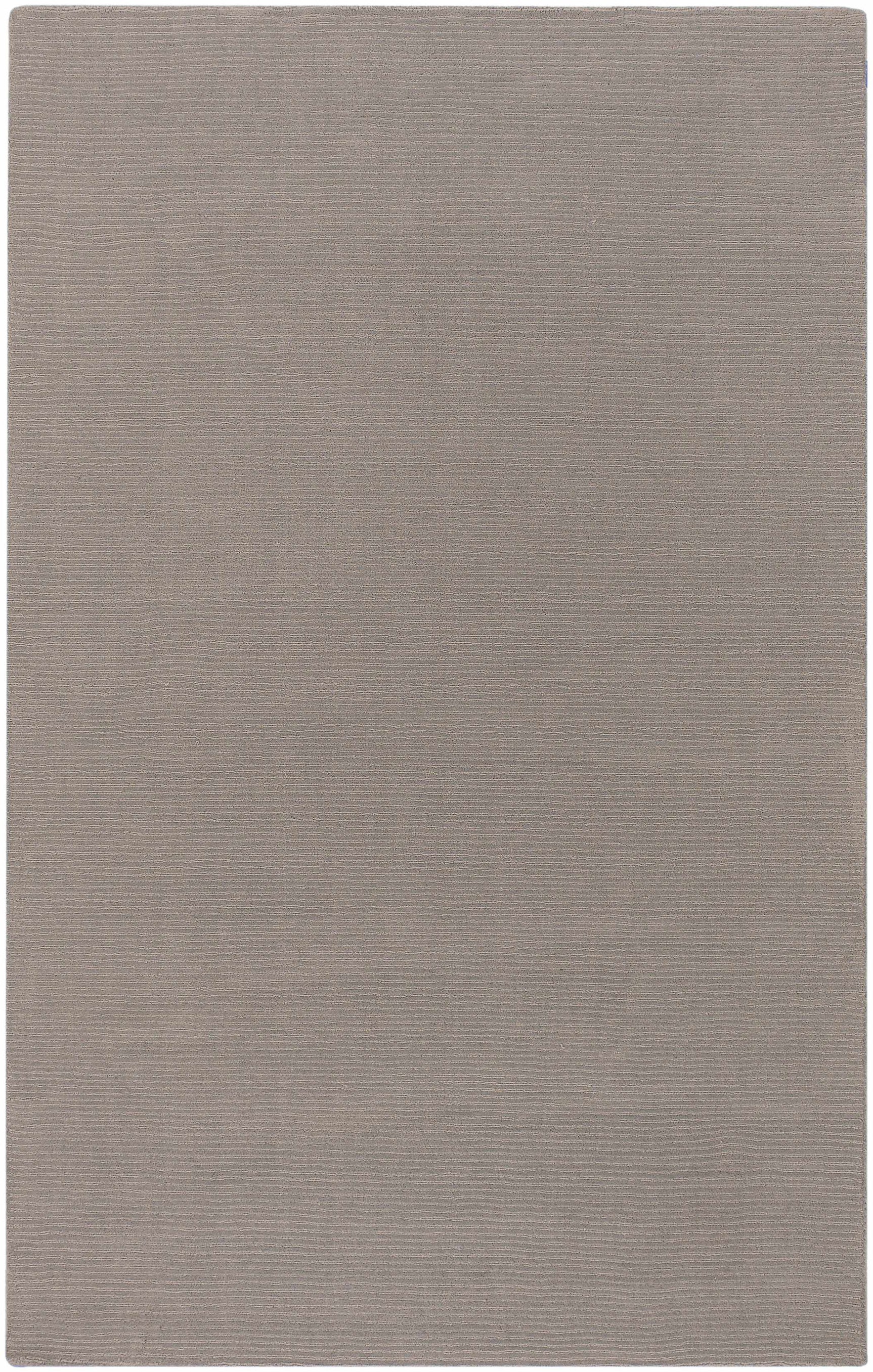 Brockton Solid Gray Wool Rug - Ornate Home