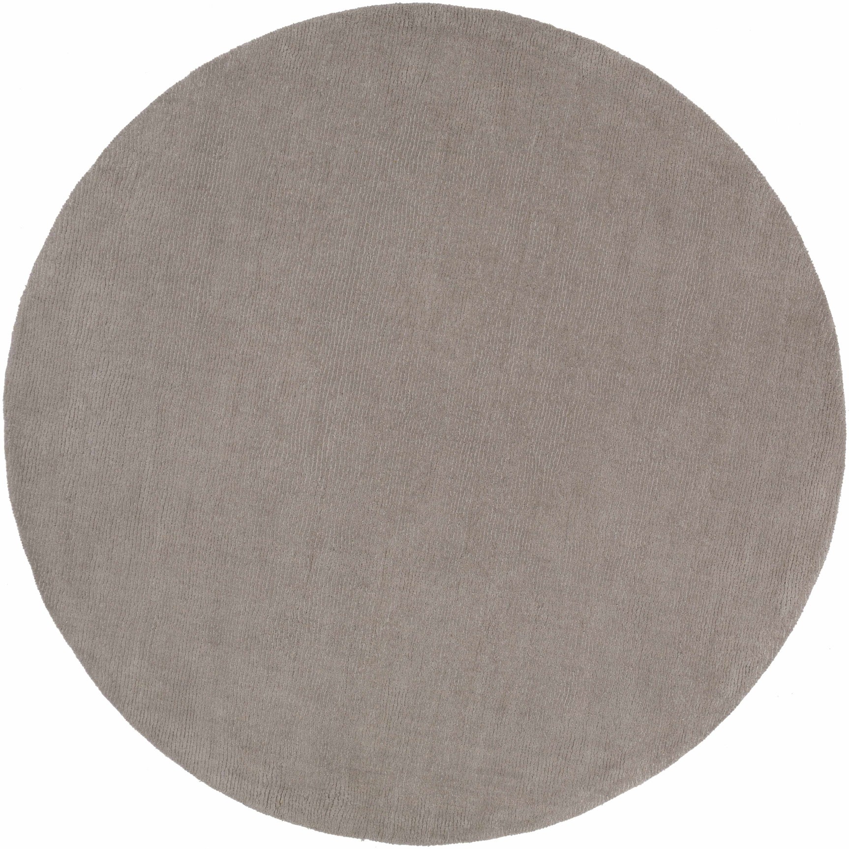 Brockton Solid Gray Wool Rug - Ornate Home