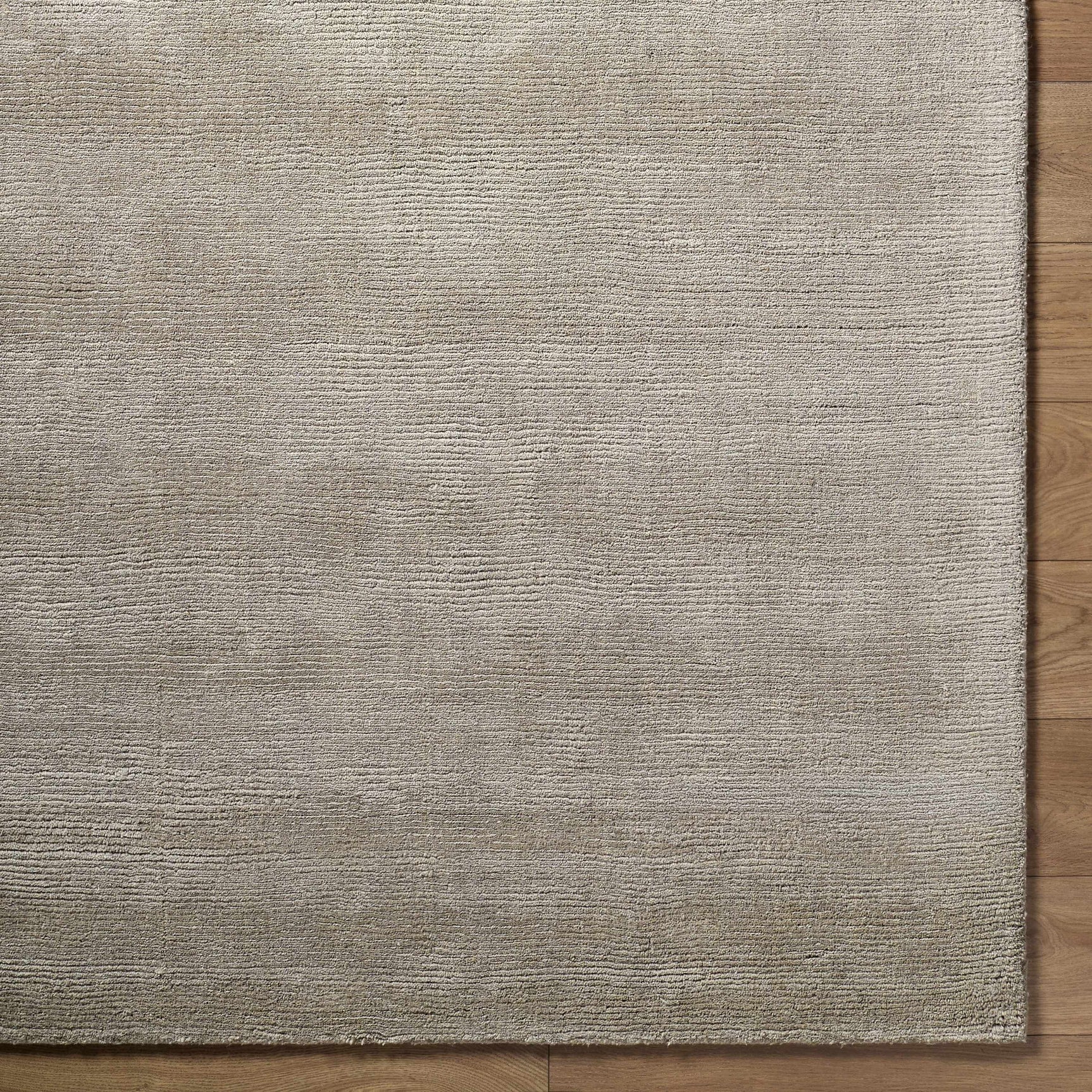 Brockton Solid Gray Wool Rug - Ornate Home