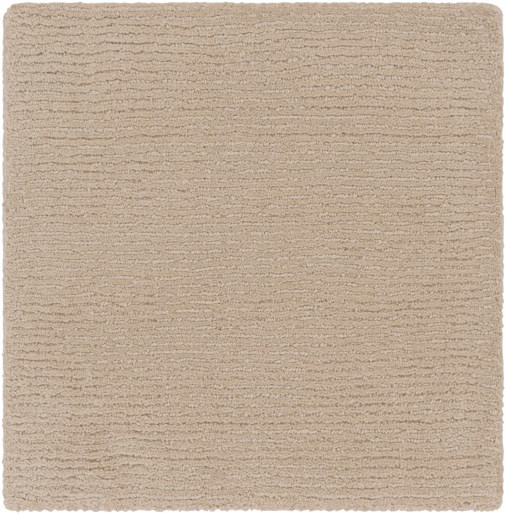 Brockton Solid Tan Wool Rug - Ornate Home