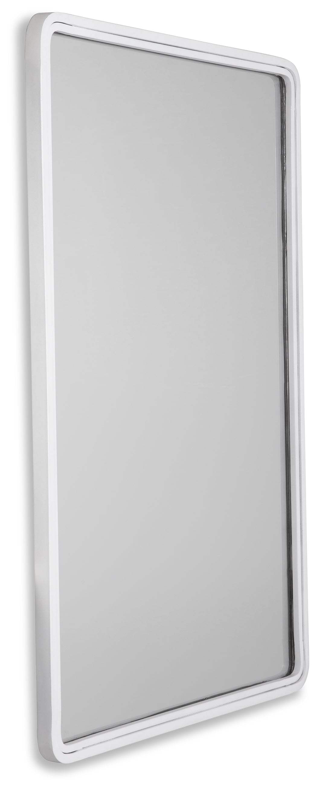 Brocky White Accent Mirror - Ornate Home