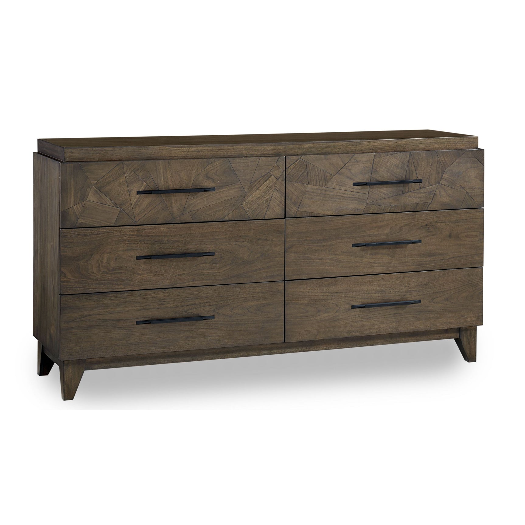 Broderick Six-Drawer Dresser- in Wild Oats Brown - Ornate Home