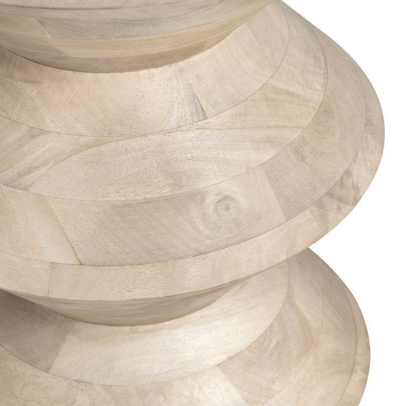 Brodie Tan Accent Table - Ornate Home