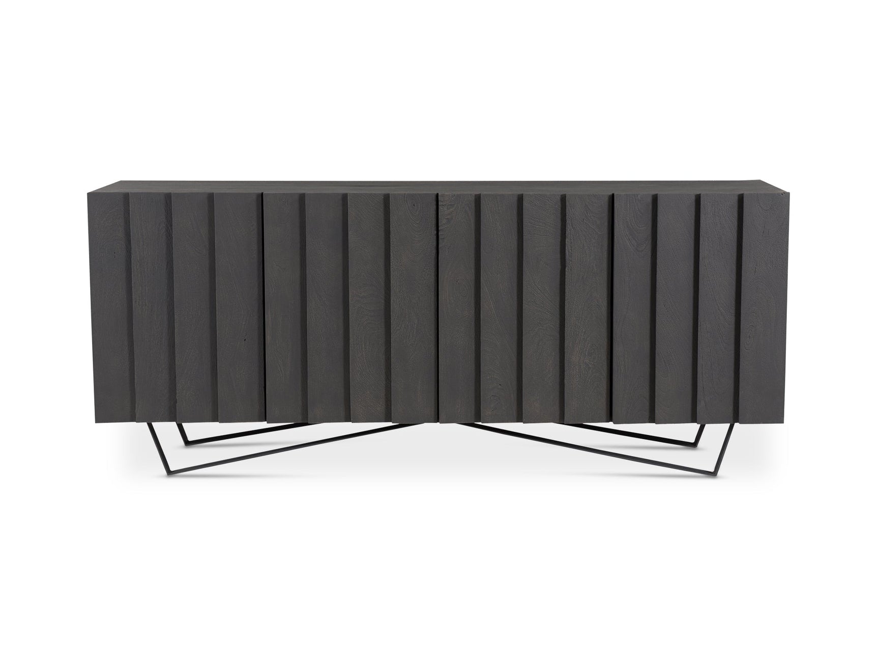 Brolio Charcoal Sideboard - Ornate Home