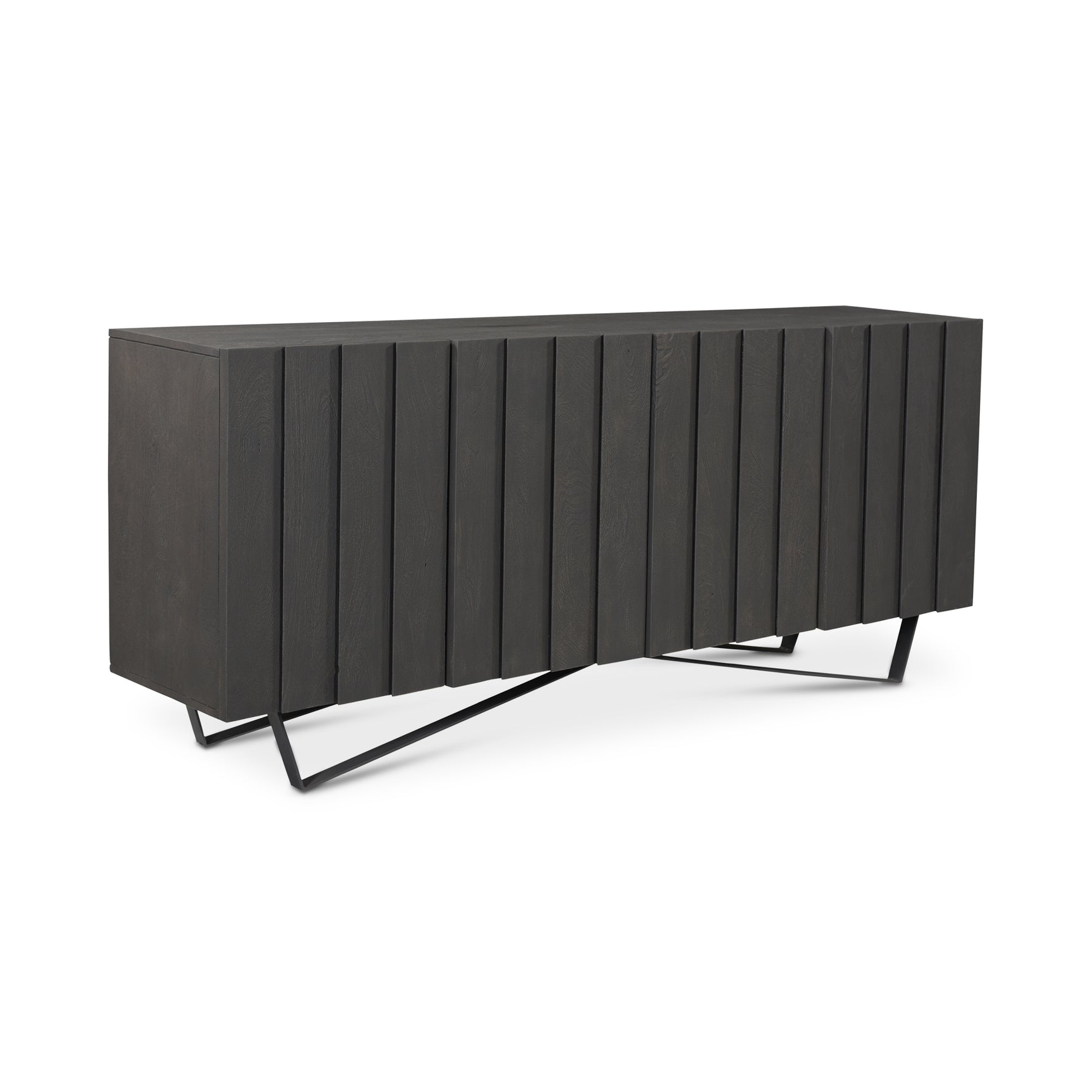 Brolio Charcoal Sideboard - Ornate Home