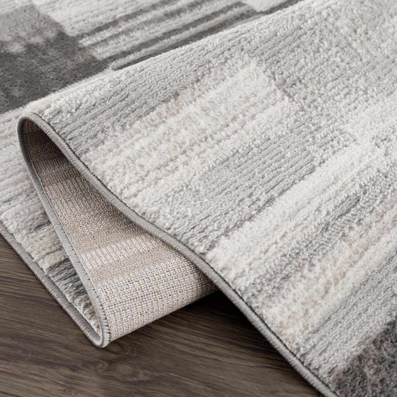 Bronka Broken-Striped Area Rug - Clearance - Ornate Home