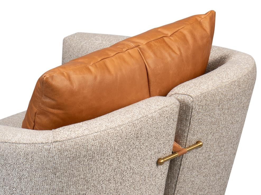 Bronson Beige Tub Chair - Ornate Home
