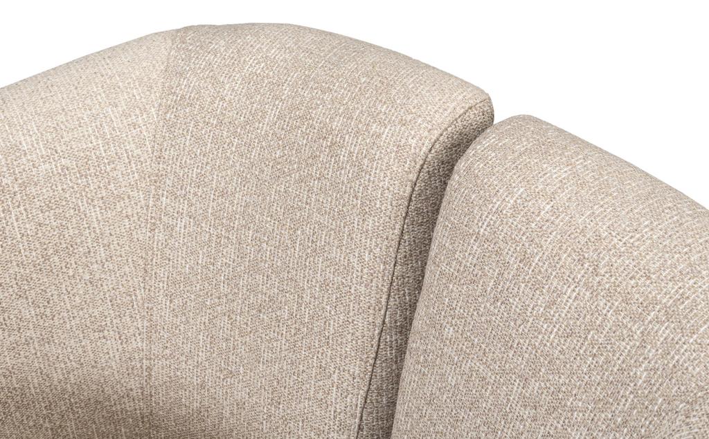 Bronson Beige Tub Chair - Ornate Home