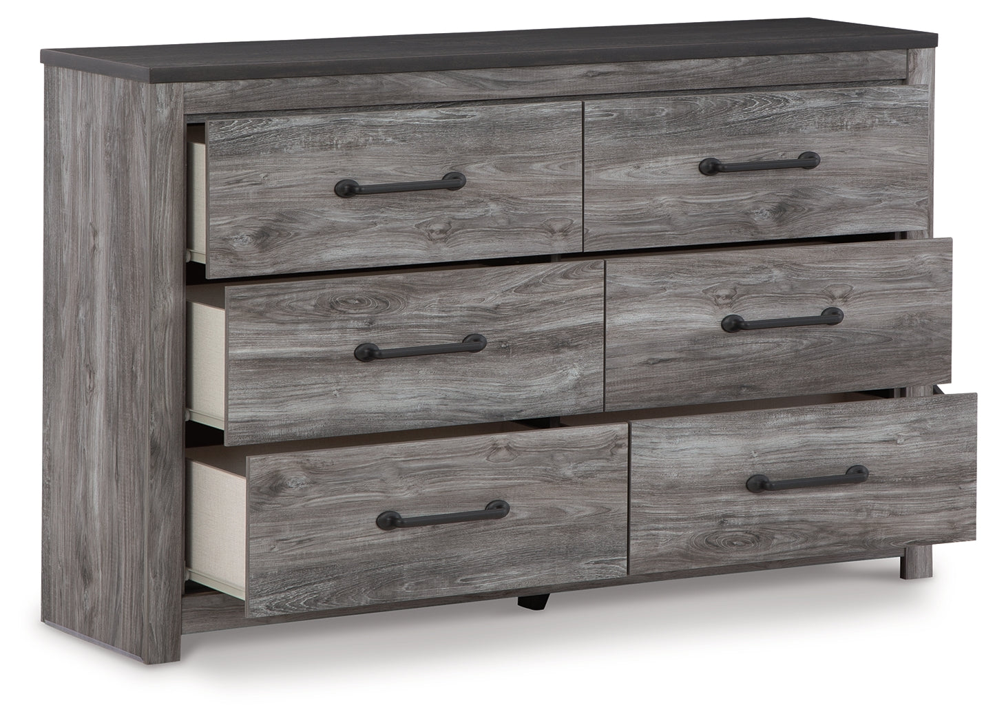 Bronyan Dark Gray Queen Panel Bed and Dresser (Online Special Price) - Ornate Home