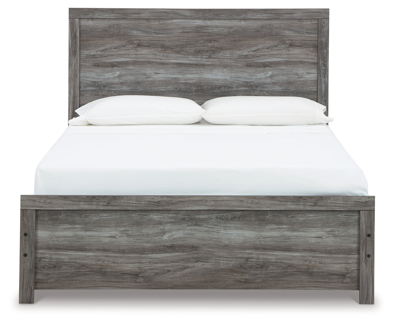 Bronyan Dark Gray Queen Panel Bed and Dresser - Ornate Home
