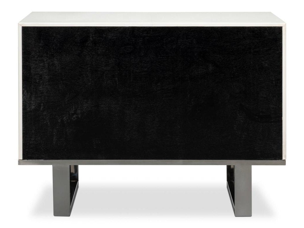 Bronzini White Credenza - Ornate Home