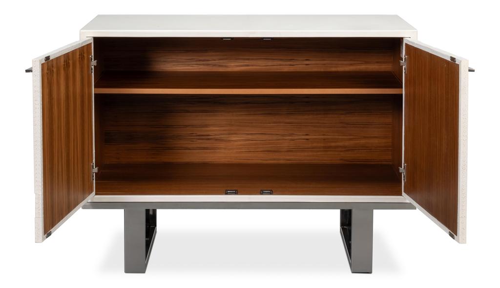 Bronzini White Credenza - Ornate Home