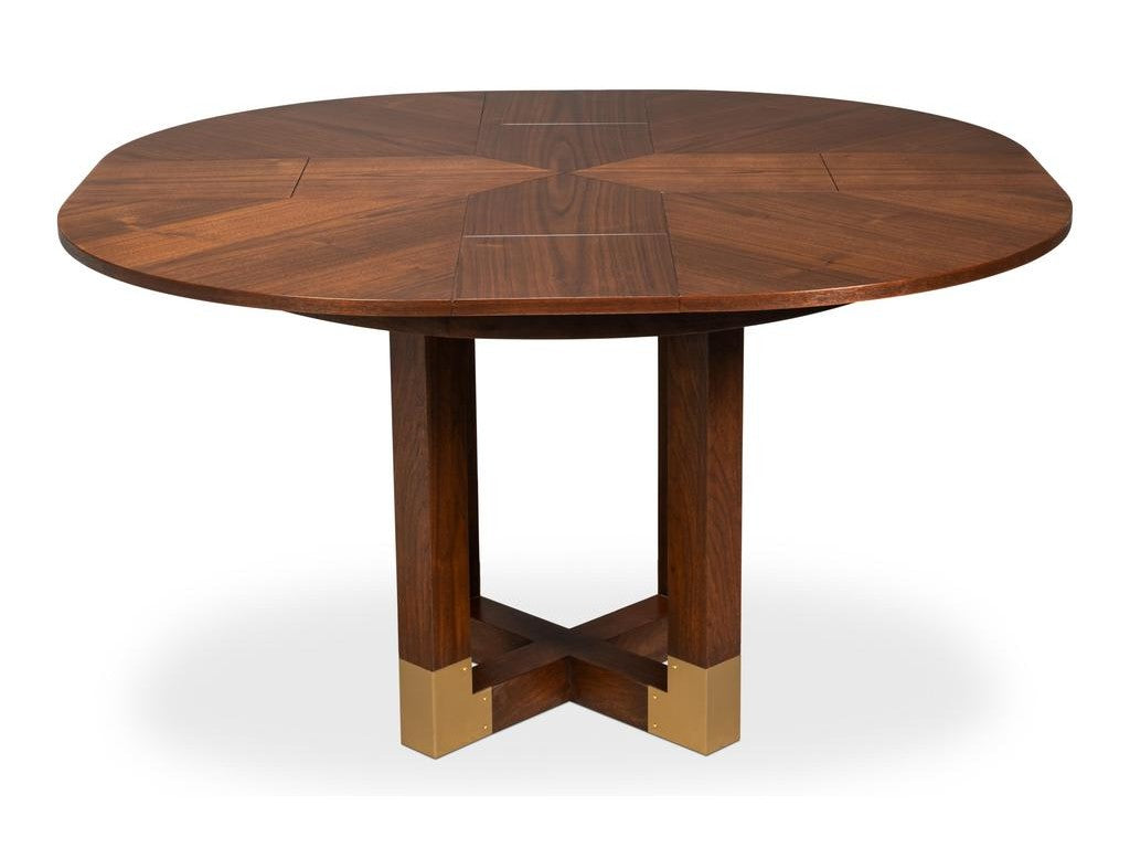 Brooklyn Jupe Brown Dining Table - Ornate Home