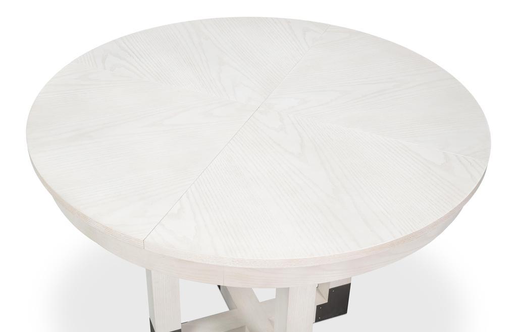 Brooklyn Jupe Working White Dining Table - Ornate Home