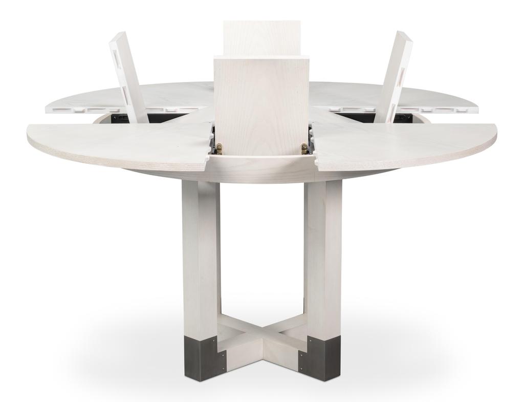 Brooklyn Jupe Working White Dining Table - Ornate Home