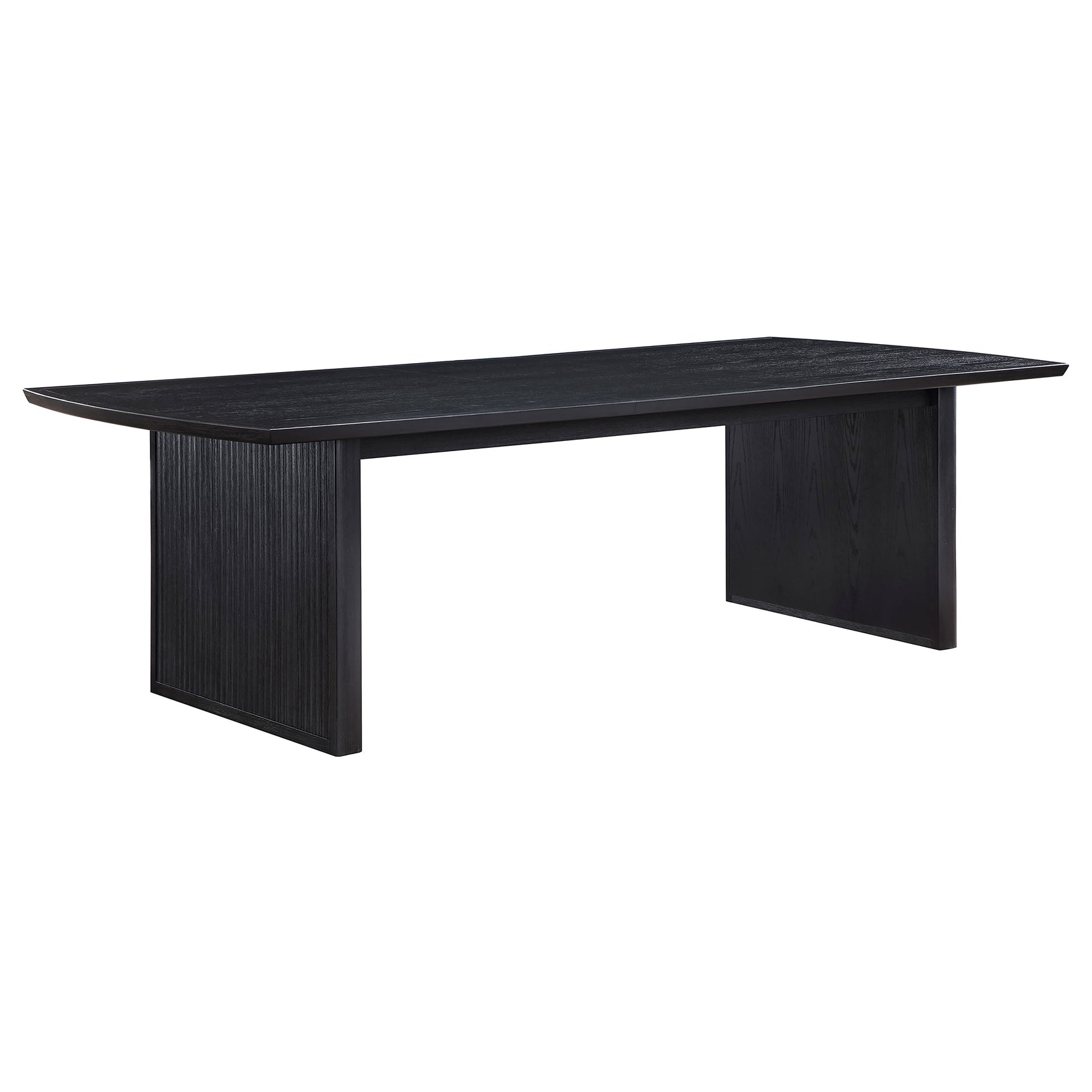 Brookmead Black/Ivory 9-piece Extension Leaf Dining Table Set - Ornate Home